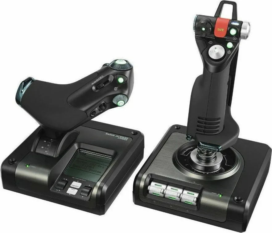 20211012160339_logitech_g_saitek_x52_pro_flight Logitech G Saitek X52 Pro Flight Joystick Ενσύρματο Συμβατό με PC - Image 1