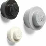 LEGO Lego Wall Bracket Παιδική Κρεμάστρα Πολλαπλών Θέσεων Πλαστική Grey/White/Black 3τμχ