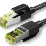 Ugreen F/FTP Cat.7 Καλώδιο Δικτύου Ethernet 2m Μαύρο 1τμχ 80423
