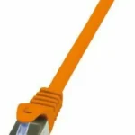 LogiLink S/FTP Cat.6a Καλώδιο Δικτύου Ethernet 5m Πορτοκαλί 1τμχ CQ3078S