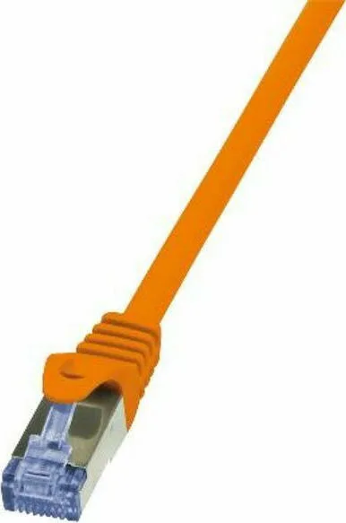20211019110334_logilink_s_ftp_cat_6a_cable_5m_portokali_cq3078s LogiLink S/FTP Cat.6a Καλώδιο Δικτύου Ethernet 5m Πορτοκαλί 1τμχ CQ3078S - Image 1