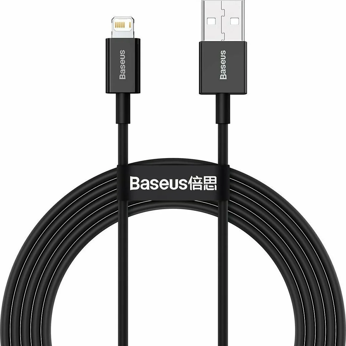 20211025164635_baseus_superior_series_usb_to_lightning_cable_mayro_1m_calys_a01 Baseus Superior Series USB to Lightning Cable Μαύρο 1m (CALYS-A01) - Image 1
