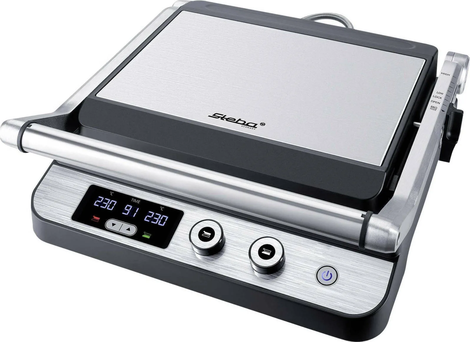 20211029154935_steba_fg_120_tostiera_gia_2_tost_1800w Steba FG 120 Τοστιέρα Γκριλιέρα 1800W Inox - Image 1