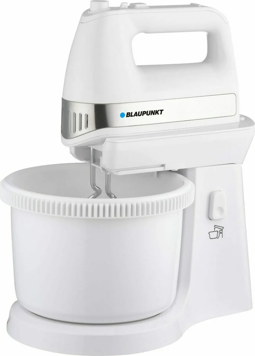 20211101110330_blaupunkt_hmm601_mixer_500w_me_kado_3lt Blaupunkt HMM601 Μίξερ με Πλαστικό Κάδο 3lt Λευκό 500W - Image 1