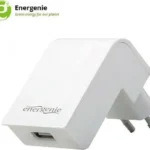 Energenie Φορτιστής Χωρίς Καλώδιο με Θύρα USB-A Λευκός (EG-UC2A-02)