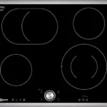Neff N 70 Κεραμική Εστία με Πλαίσιο Αυτόνομη Inox με Λειτουργία Κλειδώματος 58.3x51.3εκ. T16BT76N0