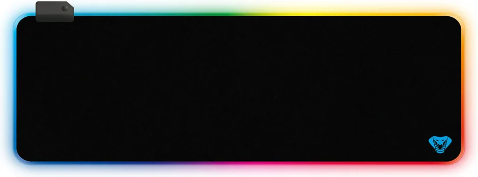 20211216120417_media_tech_mt262_gaming_mouse_pad_xxl_800mm_me_rgb_fotismo_mayro Media-Tech MT262 Gaming Mouse Pad XXL (800mm) με RGB Φωτισμό Μαύρο - Image 1