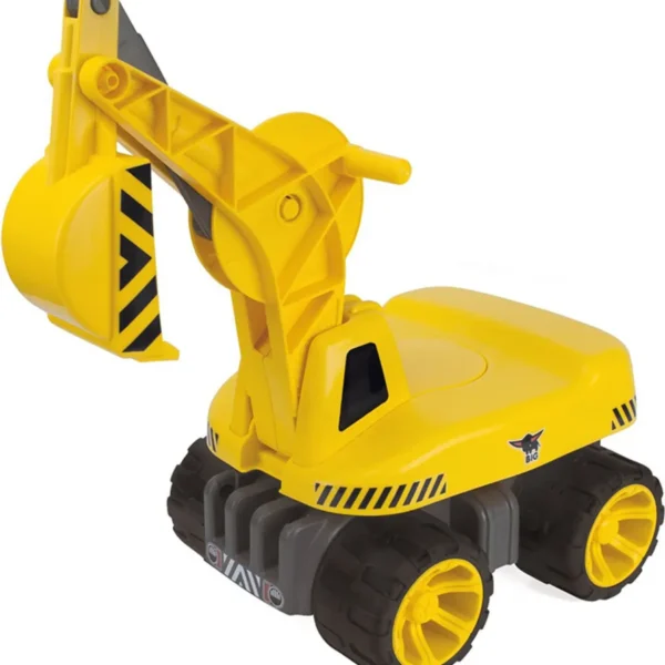 Big Maxi Digger Περπατούρα Ride On για 12+ Μηνών 800055811 Κίτρινη