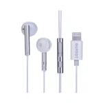 Garbot Grab&Go In-ear Handsfree με Βύσμα Lightning Λευκό