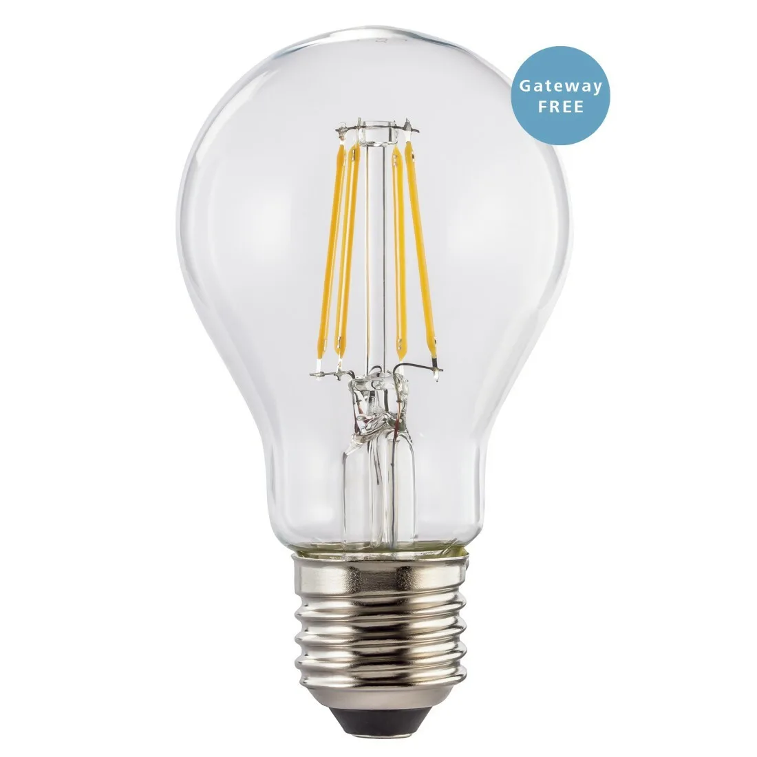 HAMA Smart Λάμπα LED 7W για Ντουί E27 Ρυθμιζόμενο Λευκό 806lm Dimmable 00176603 - Image 1