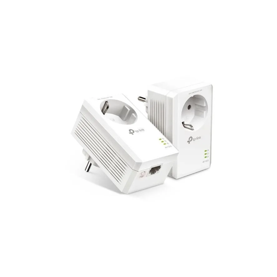 20220303123350_tp_link_tl_pa7019p_kit_powerline_diplo_gia_ensyrmati_syndesi_me_passthrough_priza_kai_thyra_gigabit_ethernet TP-LINK TL-PA7019P KIT v1 Powerline Διπλό για Ενσύρματη Σύνδεση με Passthrough Πρίζα και Θύρα Gigabit Ethernet - Image 1