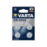 Varta Μπαταρίες Λιθίου Ρολογιών CR2025 4τμχ