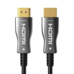 Claroc HDMI 2.1 Cable HDMI male - HDMI male 10m Μαύρο FEN-HDMI-21-10M