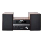Blaupunkt Ηχοσύστημα 2.0 BT MS46BT 100W με CD / Digital Media Player και Bluetooth Καφέ