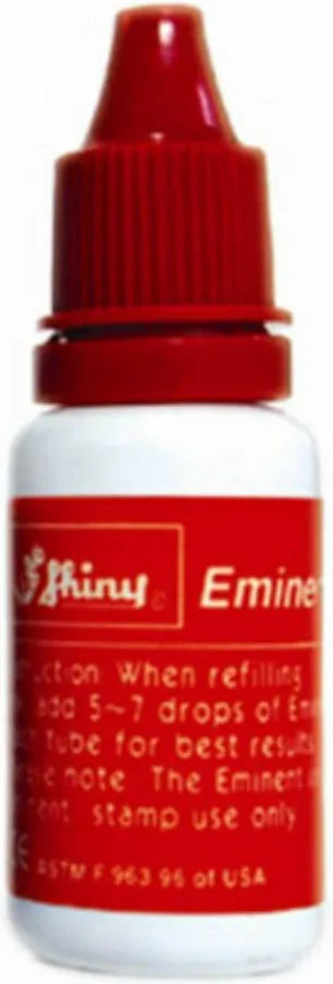 Shiny Eminent 161 Μελάνι για Ταμπόν Σφραγίδας Κόκκινο 15ml 063-128-001 - Image 1