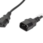 Lanberg IEC C13 - IEC C14 Cable 5m Μαύρο CA-C13E-11CC-0050-BK