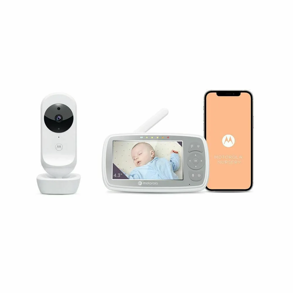 Motorola VM44 Ασύρματη Ενδοεπικοινωνία Μωρού με Αμφίδρομη Επικοινωνία & Νανουρίσματα 365-74728 - Image 1