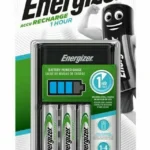 Energizer ACCU Recharge 1 hour Φορτιστής 4 Μπαταριών Ni-MH Μεγέθους AA/AAA Σετ με 4x AA 2300mAh