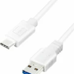 LogiLink CU0172 Μετατροπέας USB-C male σε USB-A male Λευκό 1τμχ