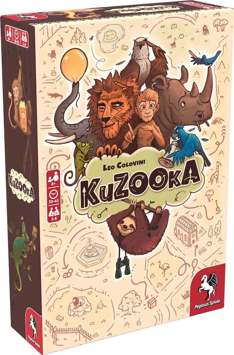 20220907162837_pegasus_spiele_epitrapezio_paichnidi_kuzooka_gia_2_6_paiktes_8_eton_51230g Επιτραπέζιο Παιχνίδι Kuzooka για 2-6 Παίκτες 8+ Ετών 51230G (EN) Pegasus Spiele - Image 1