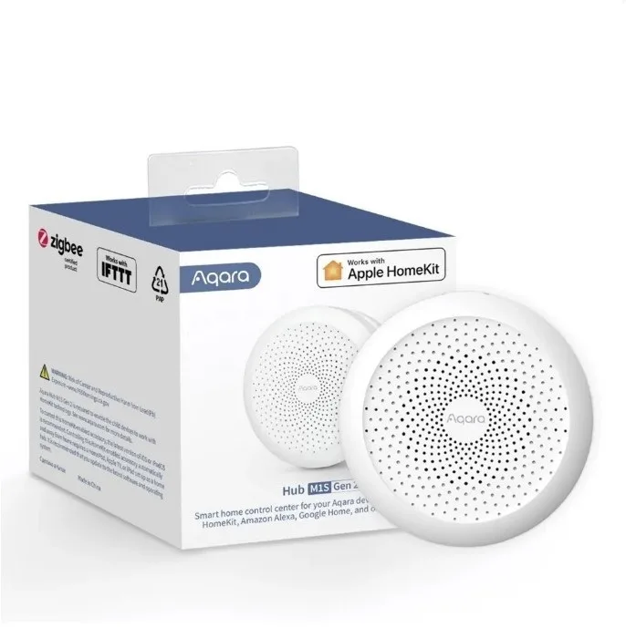 20220920124859_aqara_hm1s_g02_smart_hub_symvato_me_alexa_apple_homekit_google_home Aqara Hub M1S Gen2 UK Smart Gateway Wi-Fi / Zigbee Συμβατό με Google Home, Apple HomeKit, Alexa & IFTTT HM1S-G02 - Image 1