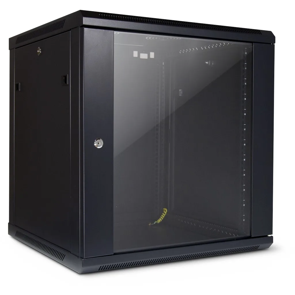 Inter-Tech SMA-6612 Επιτοίχια Καμπίνα Rack 12U 60x60x63.7cm Μαύρο 88887254 - Image 1