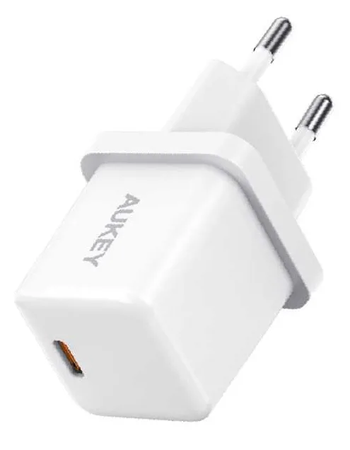 20220928094853_aukey_fortistis_choris_kalodio_me_thyra_usb_c_20w_power_delivery_leykos_pa_f5 Aukey Φορτιστής Χωρίς Καλώδιο με Θύρα USB-C 20W Power Delivery Λευκός (PA-F5) - Image 1