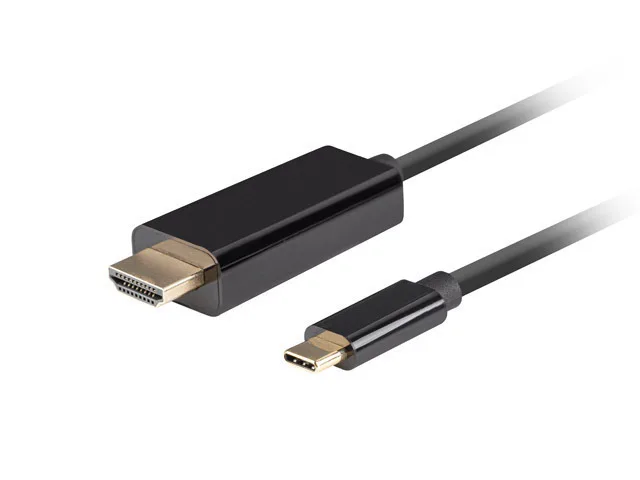 Lanberg Cable HDMI male - USB-C male 0.5m Μαύρο (CA-CMHD-10CU-0005-BK) - Image 1