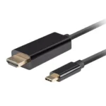 Lanberg Cable HDMI male - USB-C male 1.8m Μαύρο CA-CMHD-10CU-0018-BK