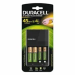 Duracell CEF14 Φορτιστής 4 Μπαταριών Ni-MH Μεγέθους AA/AAA Σετ με 2x AA 1300mAh + 2x AAA 1700mAh