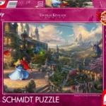 Puzzle Thomas Kinkade Studios: Sleeping Beauty Dancing in the Enchanted Light 2D 1000 Κομμάτια 57369