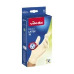 Vileda Γάντια Καθαριότητας Multi Latex Λευκά 10τμχ
