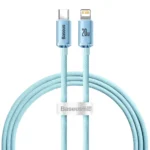 Baseus Crystal Shine Braided USB-C to Lightning Cable 20W Μπλε 1.2m (CAJY001303)