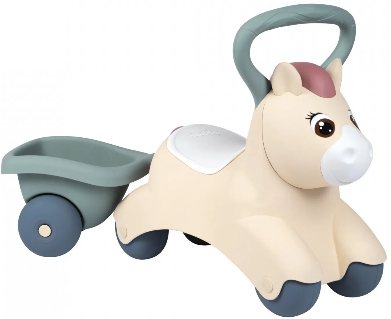 20221025135644_smoby_baby_pony_perpatoura_zoaki_ride_on_gia_12_minon_140502 Smoby Baby Pony Περπατούρα Ζωάκι Ride On για 12+ Μηνών 140502 Μπεζ - Image 1