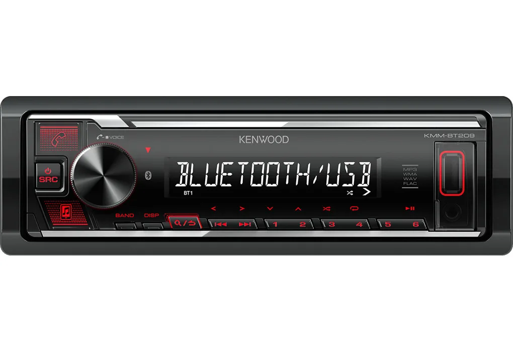 20221111110942_kenwood_ichosystima_aytokinitou_universal_1din_bluetooth_usb_aux_kmm_bt209 Kenwood Ηχοσύστημα Αυτοκινήτου 1DIN (Bluetooth/USB) KMM-BT209 - Image 1