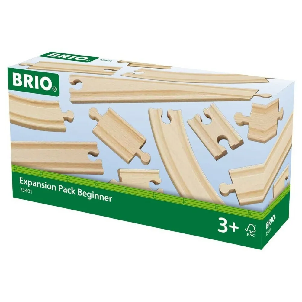 20221118102449_brio_toys_expansion_pack_beginner Brio Toys Expansion Pack Beginner Ράγες Σιδηρόδρομου για 3+ Ετών 33401 - Image 1