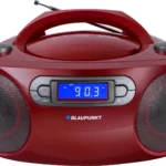 Blaupunkt Φορητό Ηχοσύστημα Boombox BB18RD BB18RD με CD / MP3 / USB / Ραδιόφωνο σε Κόκκινο Χρώμα