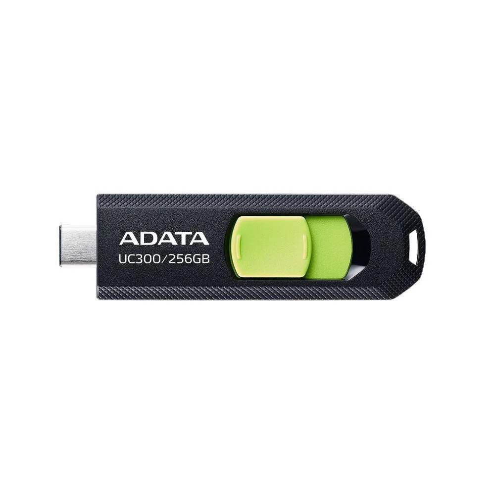 20221124161136_adata_uc300_256gb_usb_3_2_stick_me_syndesi_usb_c_mayro Adata UC300 256GB USB 3.2 Stick με σύνδεση USB-C Μαύρο - Image 1
