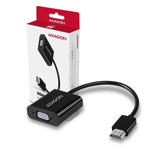 20221130155035_axagon_metatropeas_hdmi_male_se_vga_female_rvh_vgan Axagon Μετατροπέας HDMI male σε VGA female 1τμχ RVH-VGAN - Image 1