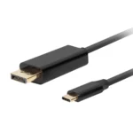 Lanberg USB 3.2 Cable USB-C male - DisplayPort Μαύρο 1.8m (CA-CMDP-10CU-0018-BK)