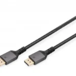 Digitus Cable DisplayPort male - DisplayPort male 1m Μαύρο (DB-340201-010-S)