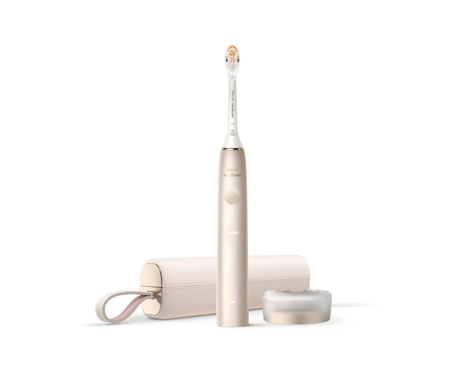 Philips Sonicare DiamondClean 9900 Ηλεκτρική Οδοντόβουρτσα με Αισθητήρα Πίεσης και Θήκη Ταξιδίου Μπεζ - Image 1