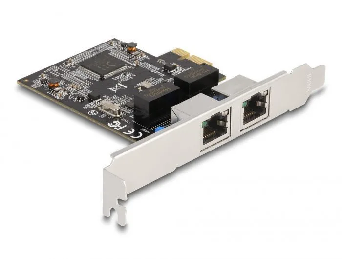 20230214154352_delock_ensyrmati_karta_diktyou_gigabit_1gbps_ethernet_pci_e_88615 DeLock Ενσύρματη Κάρτα Δικτύου Gigabit (1Gbps) Ethernet PCI-e 88615 - Image 1