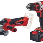 Einhell TE-TK 18/2 Li Kit (CD+AG) Σετ Γωνιακός Τροχός & Δραπανοκατσάβιδο 18V με 1 Μπαταρία 4Ah