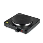 Maestro MR-772-1 Επιτραπέζια Εστία Εμαγιέ Μονή Μαύρη MR-772-1