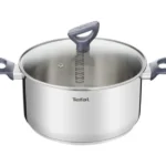 Tefal Daily Cook Βαθιά Ανοξείδωτη Κατσαρόλα 5.36lt / 24cm G7124645