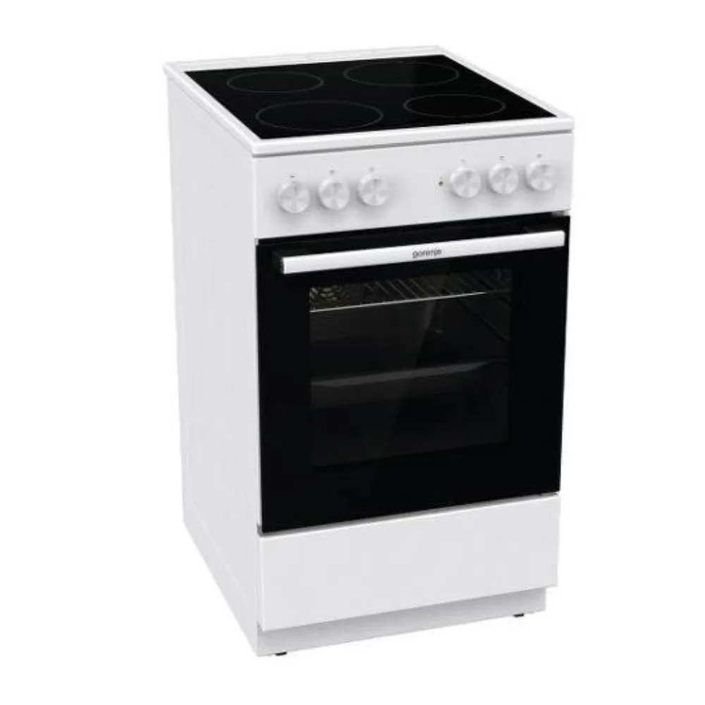 20230322115540_gorenje_gec5a61wg_740527_kouzina_70lt_me_keramikes_esties_p50ek_leyki Gorenje GEC5A61WG Κουζίνα 70lt με Κεραμικές Εστίες Π50εκ. Λευκή - Image 1