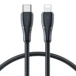 Joyroom S-CL020A11 Braided USB-C to Lightning Cable 20W Μαύρο 0.25m