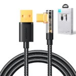 Joyroom S-UC027A6 USB 2.0 Cable USB-C male - USB-A Μαύρο 1.2m