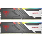 Patriot Viper Venom RGB DDR5 64GB RAM με 2x32GB Modules και Ταχύτητα 5200 για Desktop PVVR564G520C40K
